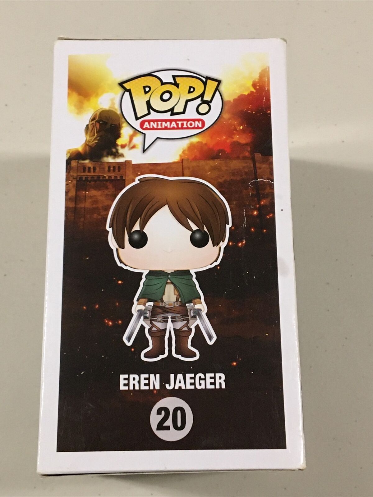 Attack on Titan Anime: Eren Jaeger Funko Pop #20 NIB