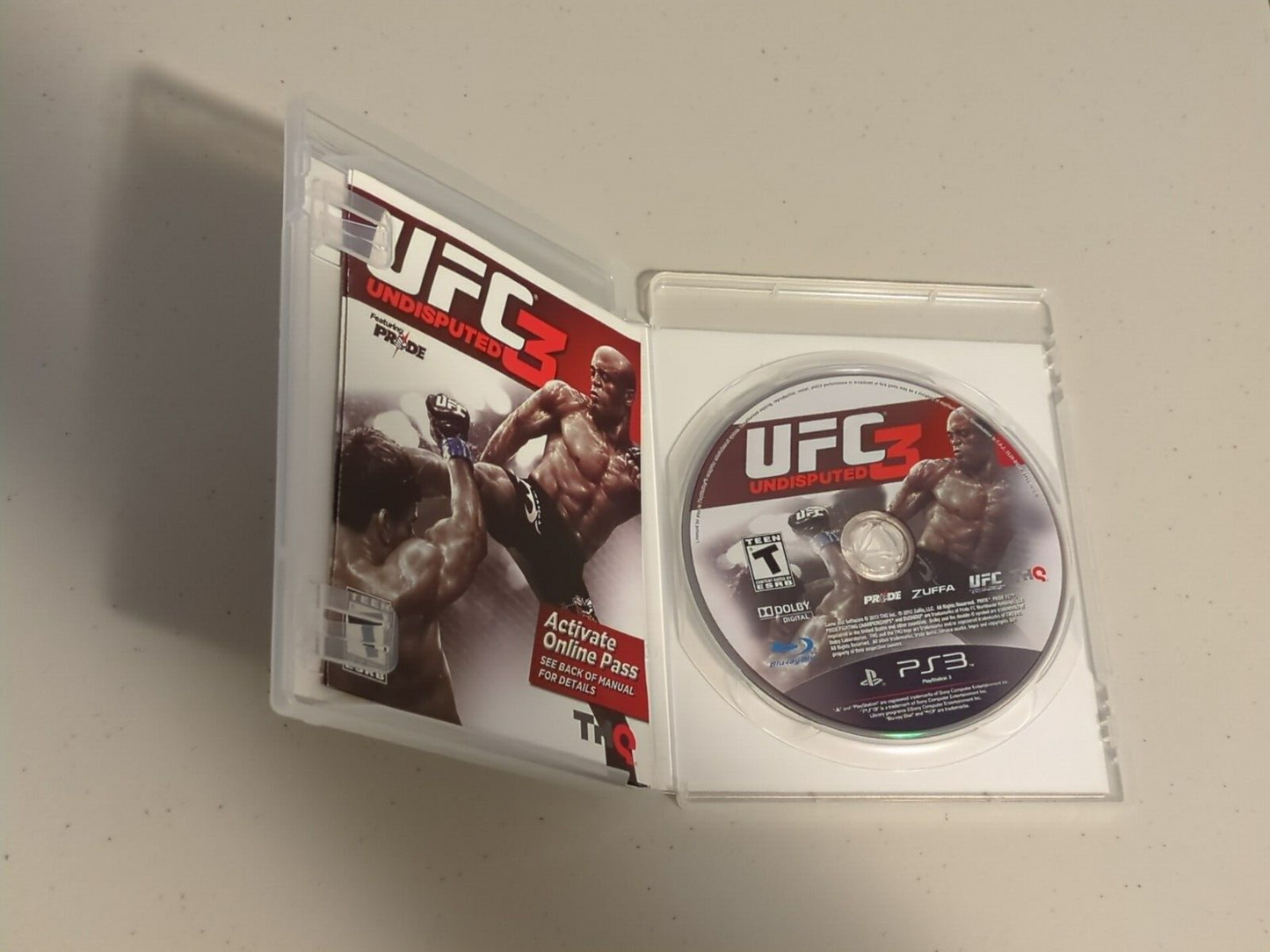 UFC Undisputed 3 (Sony PlayStation 3) PS3