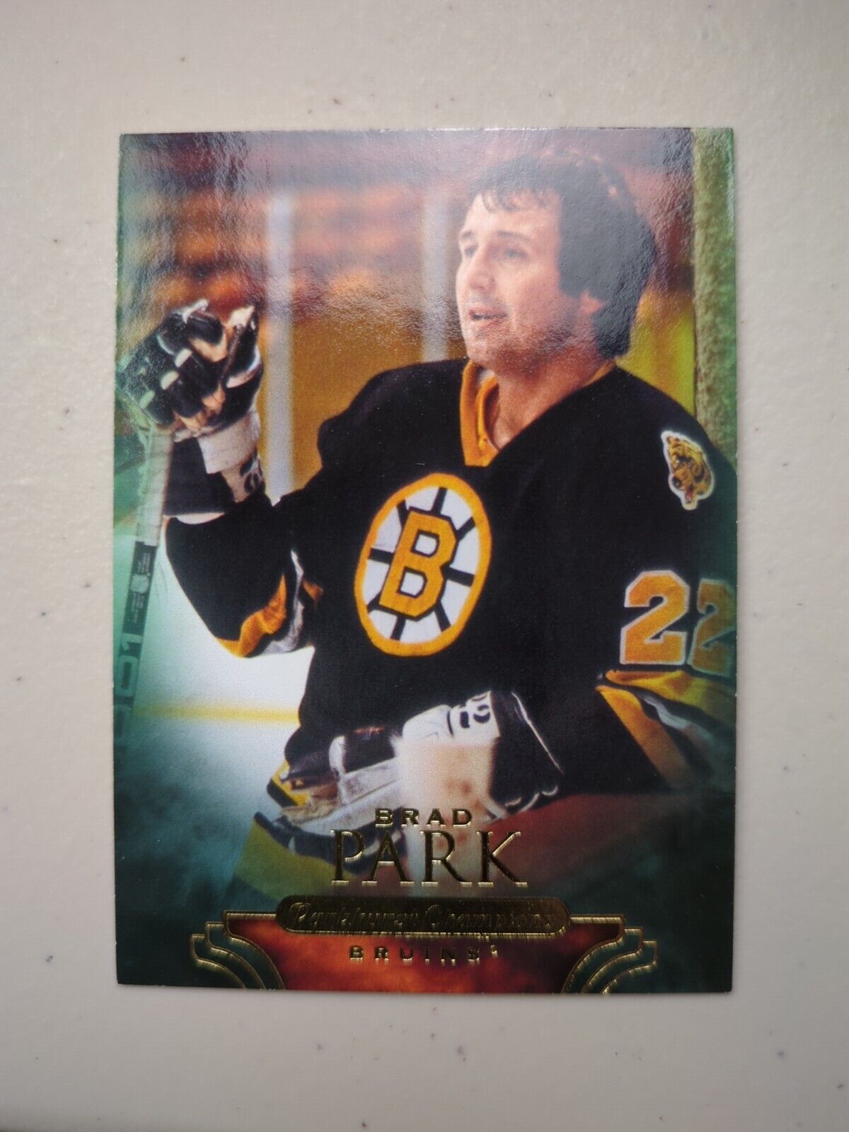 2011-12 Parkhurst Champions Brad Park Card #54 Boston Bruins