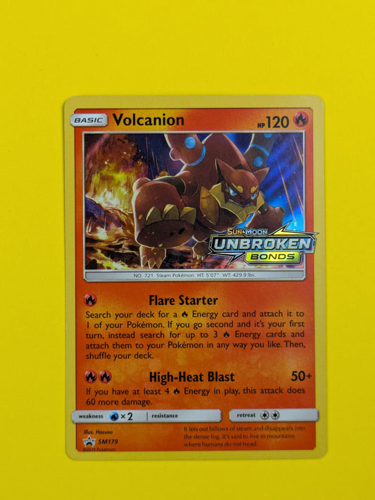 Volcanion - SM179 - Promo Sun & Moon Promos - Pokemon Card - NM