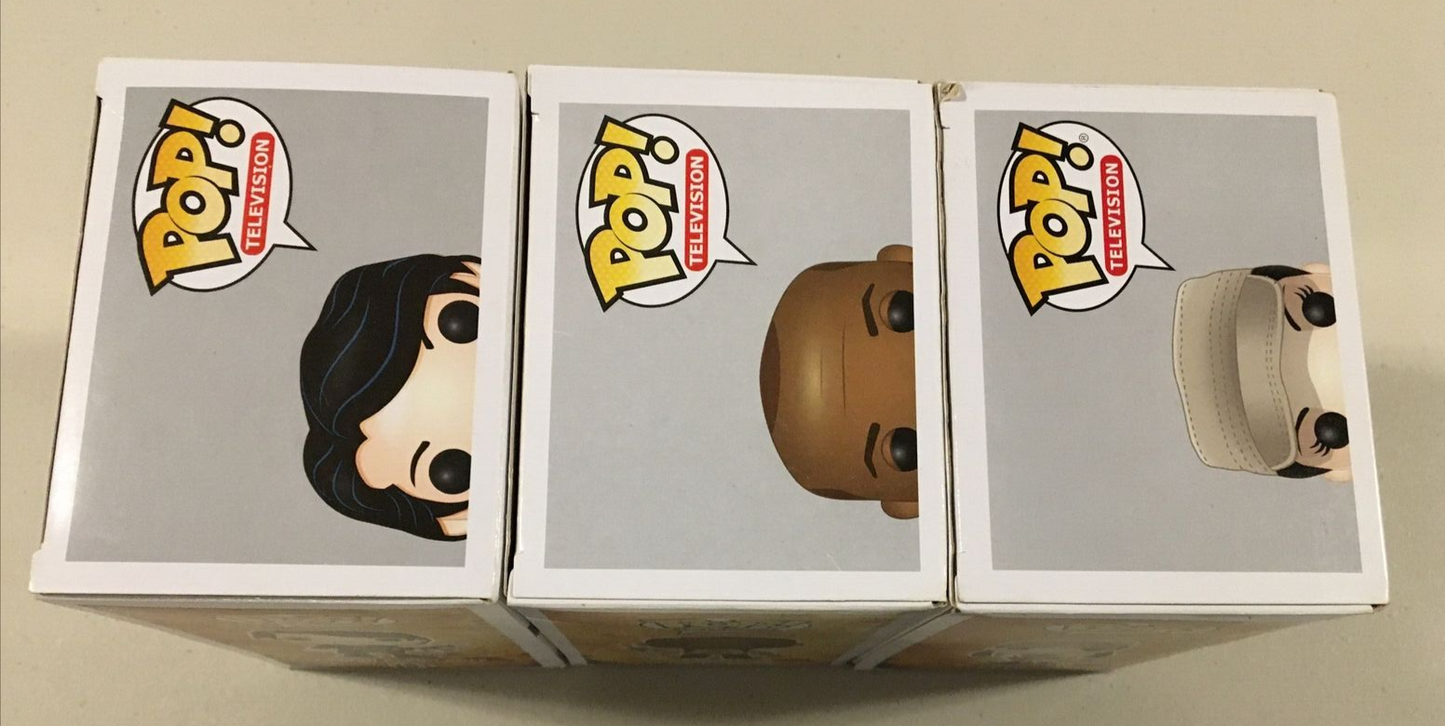 NEW The Walking Dead Funko Pop Rosita #387, Morgan #308, Prison Glenn Rhee #151