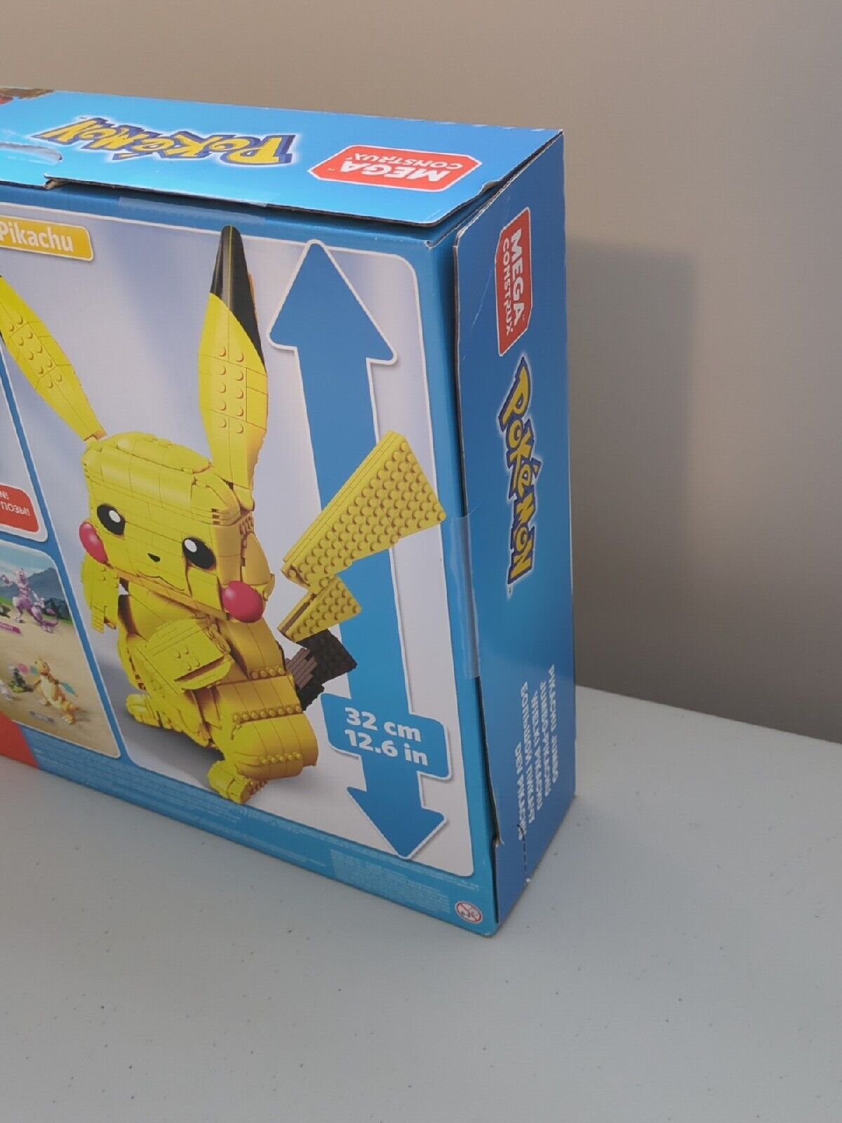 Mega Construx Pokemon Jumbo Pikachu 806pcs Set FVK81 Complete