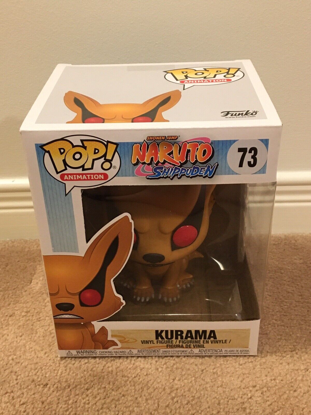 Funko Pop Naruto Kurama #73 Vinyl Figure