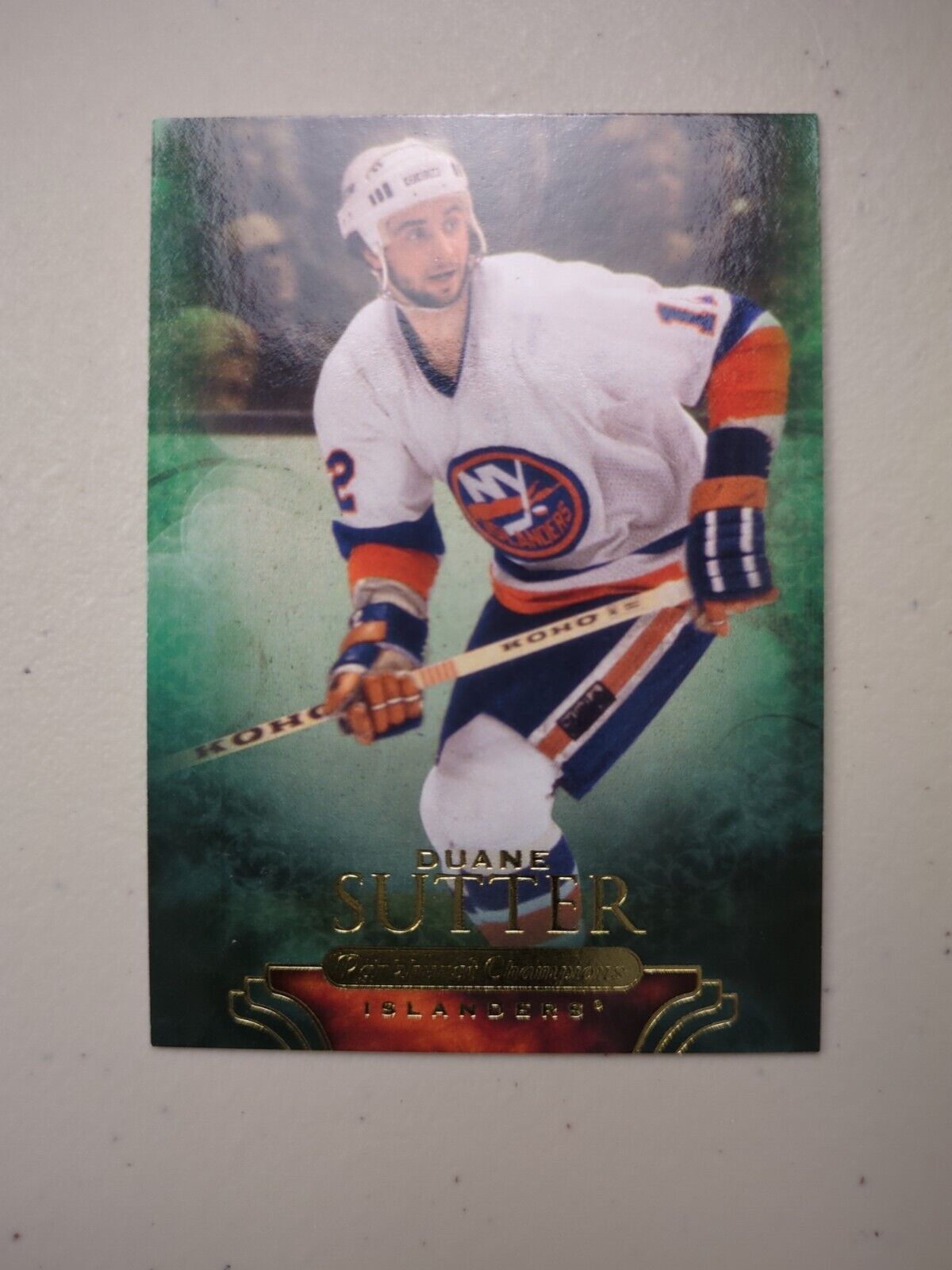 2011-12 Parkhurst Champions Duane Sutter Card #71 New York Islanders