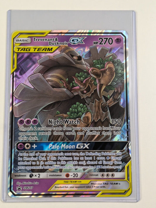 Trevenant & Dusknoir GX - SM217 - Oversized Promo - Jumbo Pokemon Card - NM