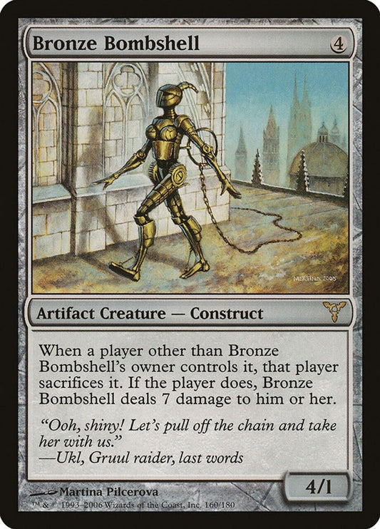 MTG: Magic The Gathering: Dissension: Bronze Bombshell - Near Mint