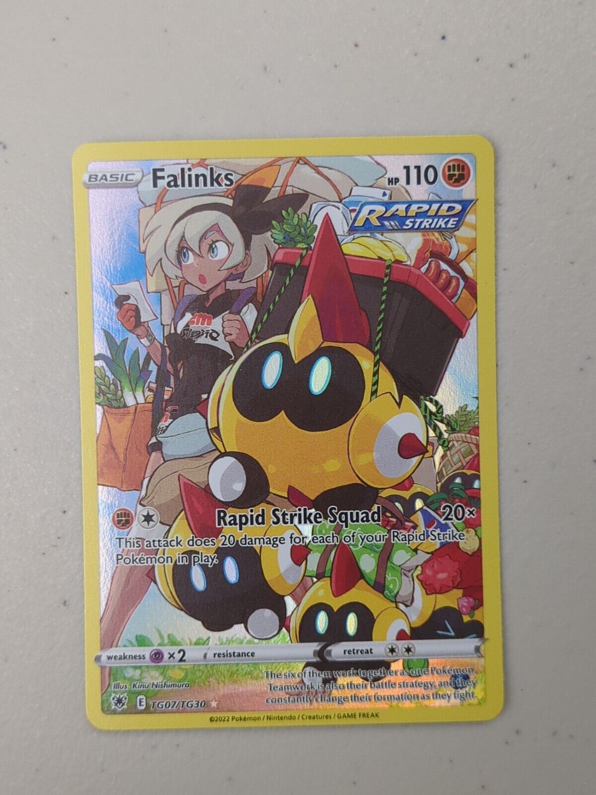 Falinks - TG07/TG30 - Holo Rare Astral Radiance - Pokemon Card - NM