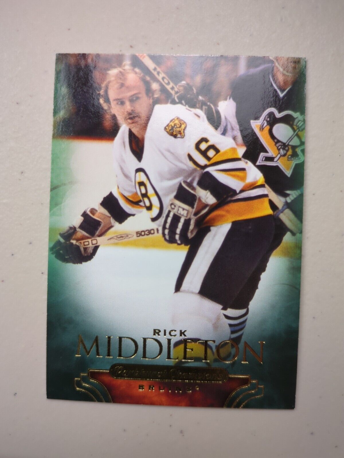 2011-12 Parkhurst Champions Rick Middleton Card #96 Boston Bruins