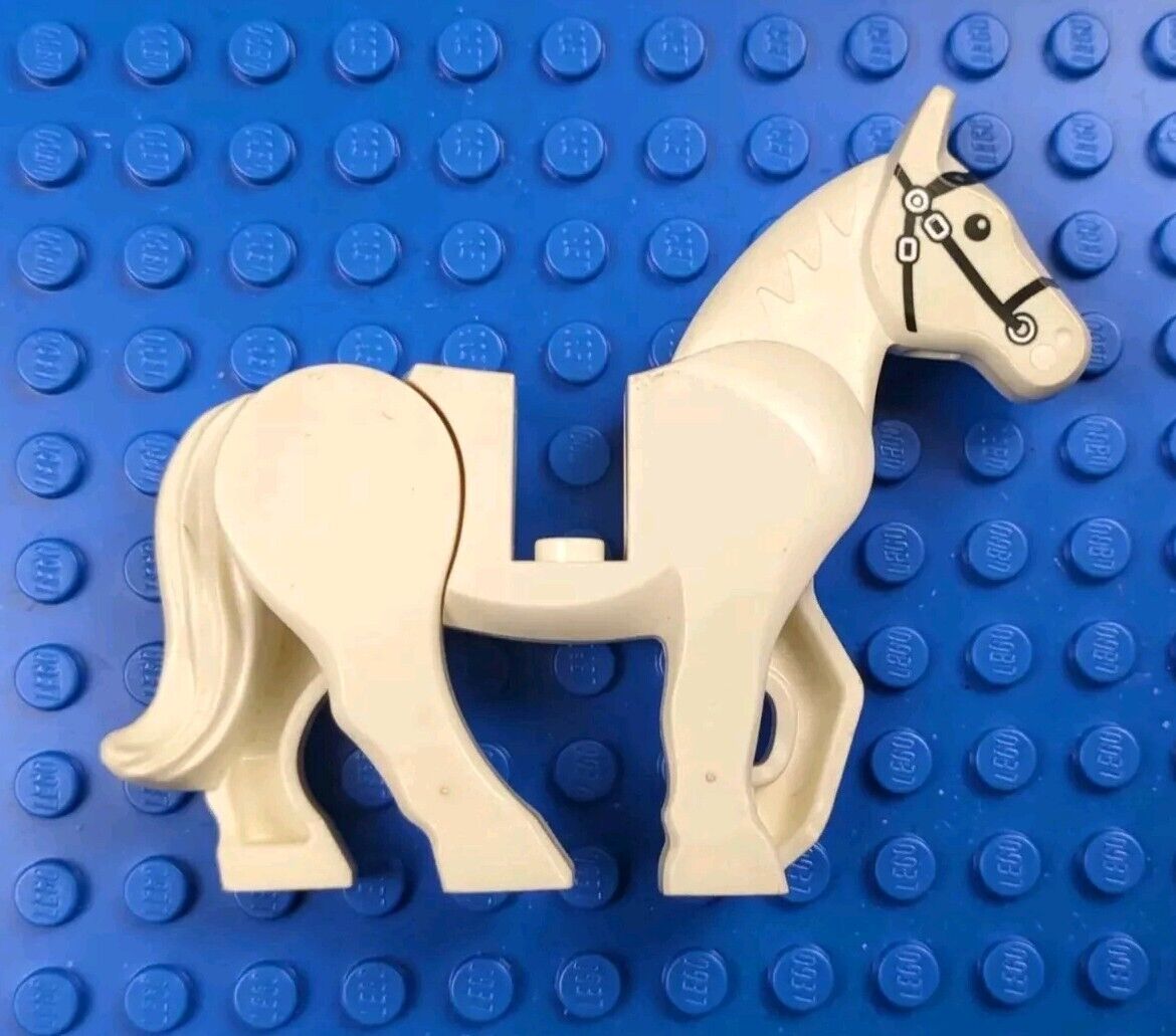 Lego Castle: Horse - Movable Legs 10352c01pb04 Sets 70404, 10676