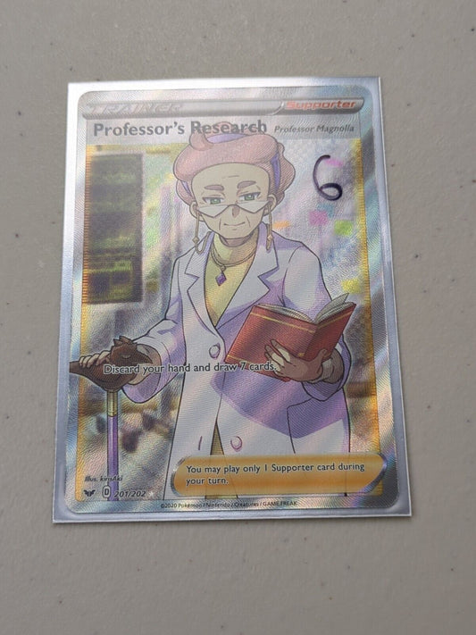 Professor's Research (Professor Magnolia) - Sword & Shield - Pokemon Card - NM