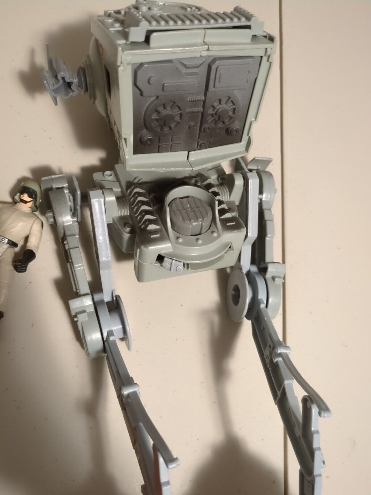 Star Wars Power of the Force AT-ST Walker w/ AT-ST Driver 1995 Kenner