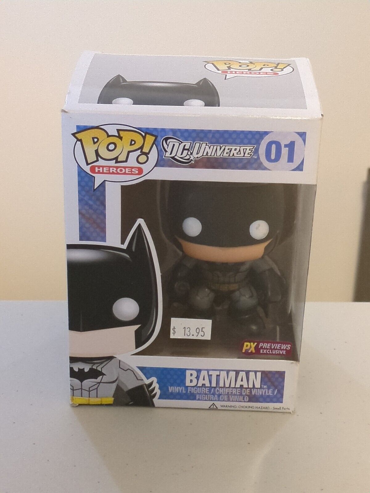 Funko Pop! DC Universe Batman #01 PX Previews Exclusive Vinyl Figure