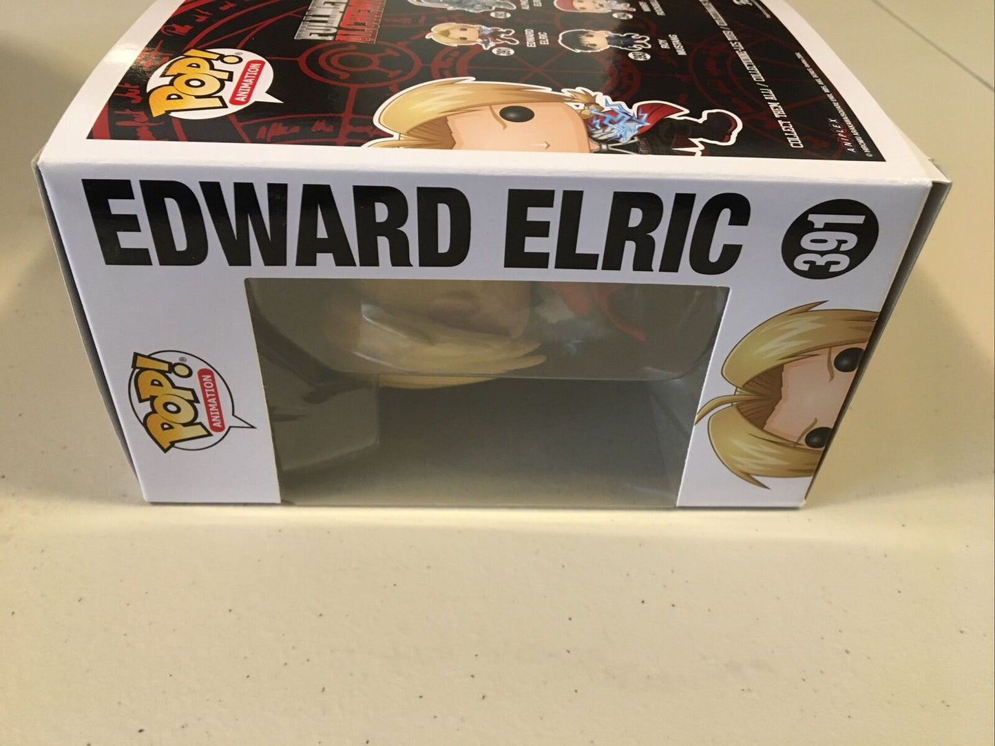 **BRAND NEW** FUNKO POP Fullmetal Alchemist: Edward Elric #391 **FAST SHIPPING**