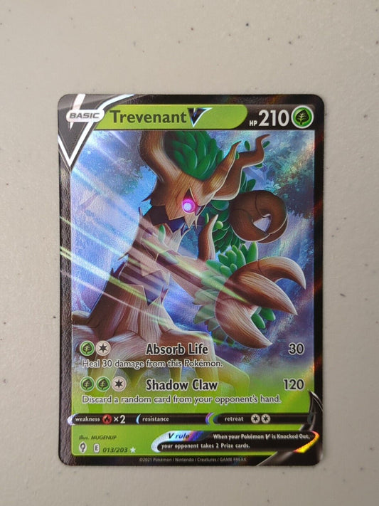 Trevenant V - 013/203 - Ultra Rare Evolving Skies - Pokemon Card - NM