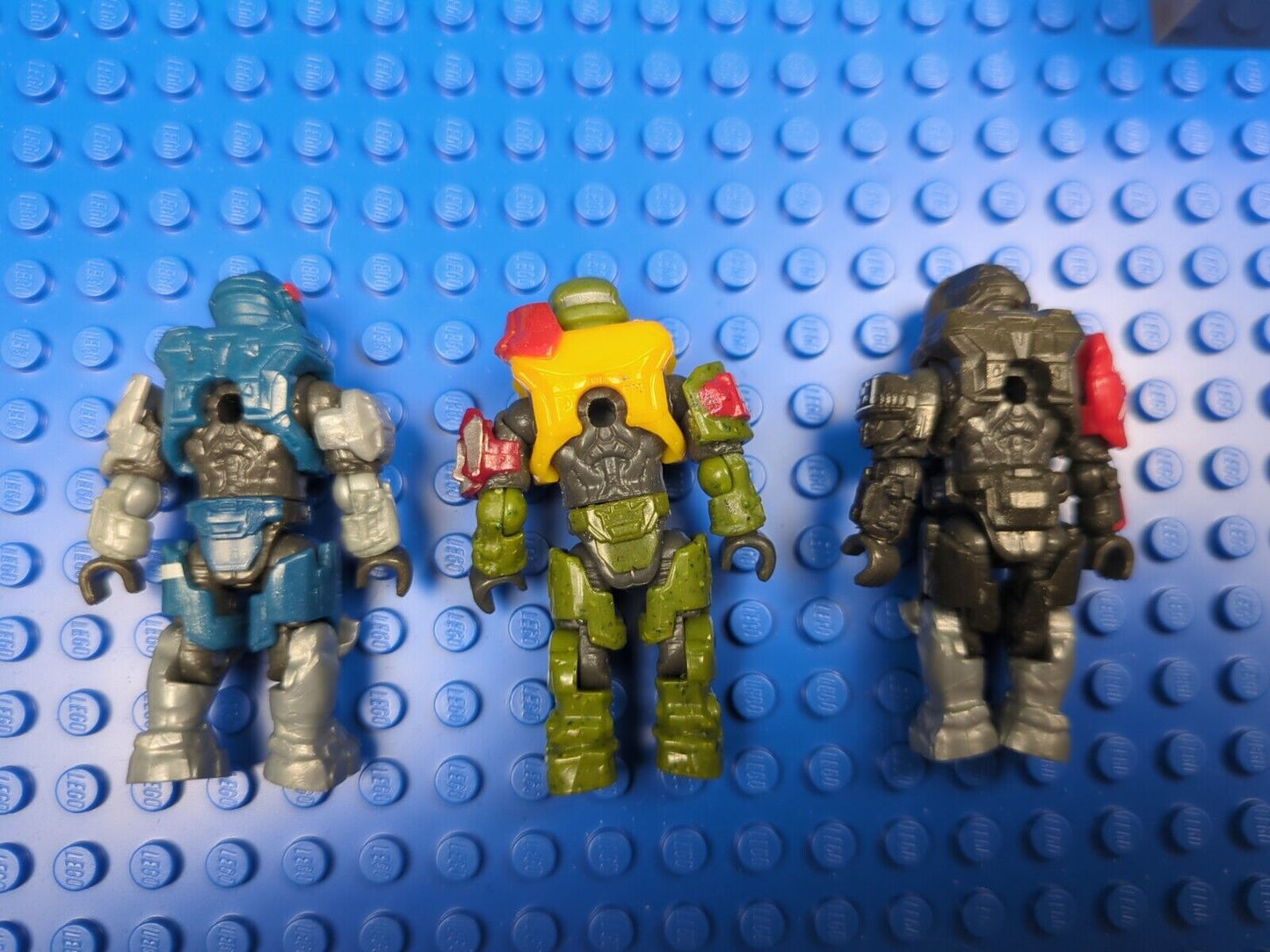 HALO Mega Bloks Construx Spartan Emile, Jorge, and Carter-A259 Halo Alpha Series