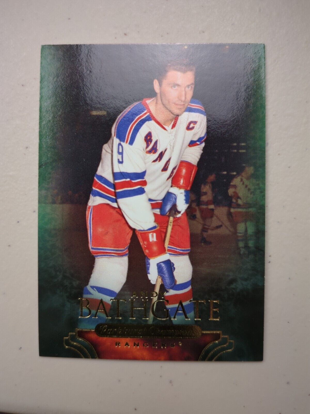 2011 Parkhurst Champions #28 Andy Bathgate New York Rangers