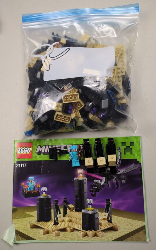 Lego Minecraft: The Ender Dragon Set 21117 w/ Instructions