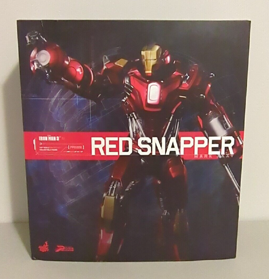 Hot Toys Iron Man 3 MARK XXXV (35) RED SNAPPER 12" Figure 1/6 Scale PPS002