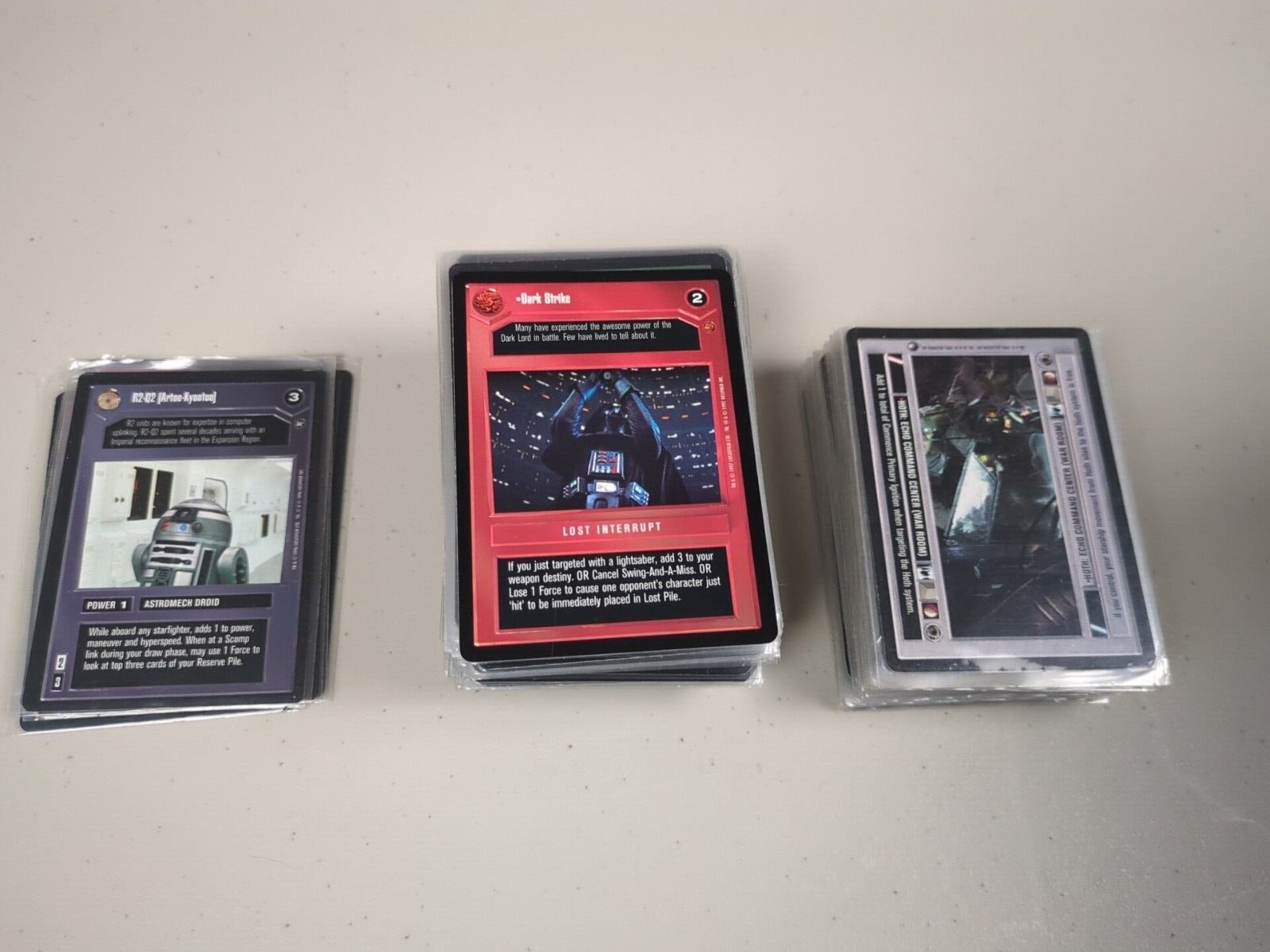 Star Wars Customizable Card Game (SWCCG) - Decipher Lot of 5,000 Cards