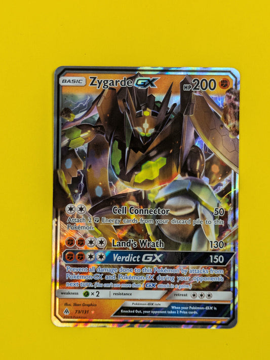 Zygarde GX - 73/131 - Ultra Rare Forbidden Light - Pokemon Card - NM