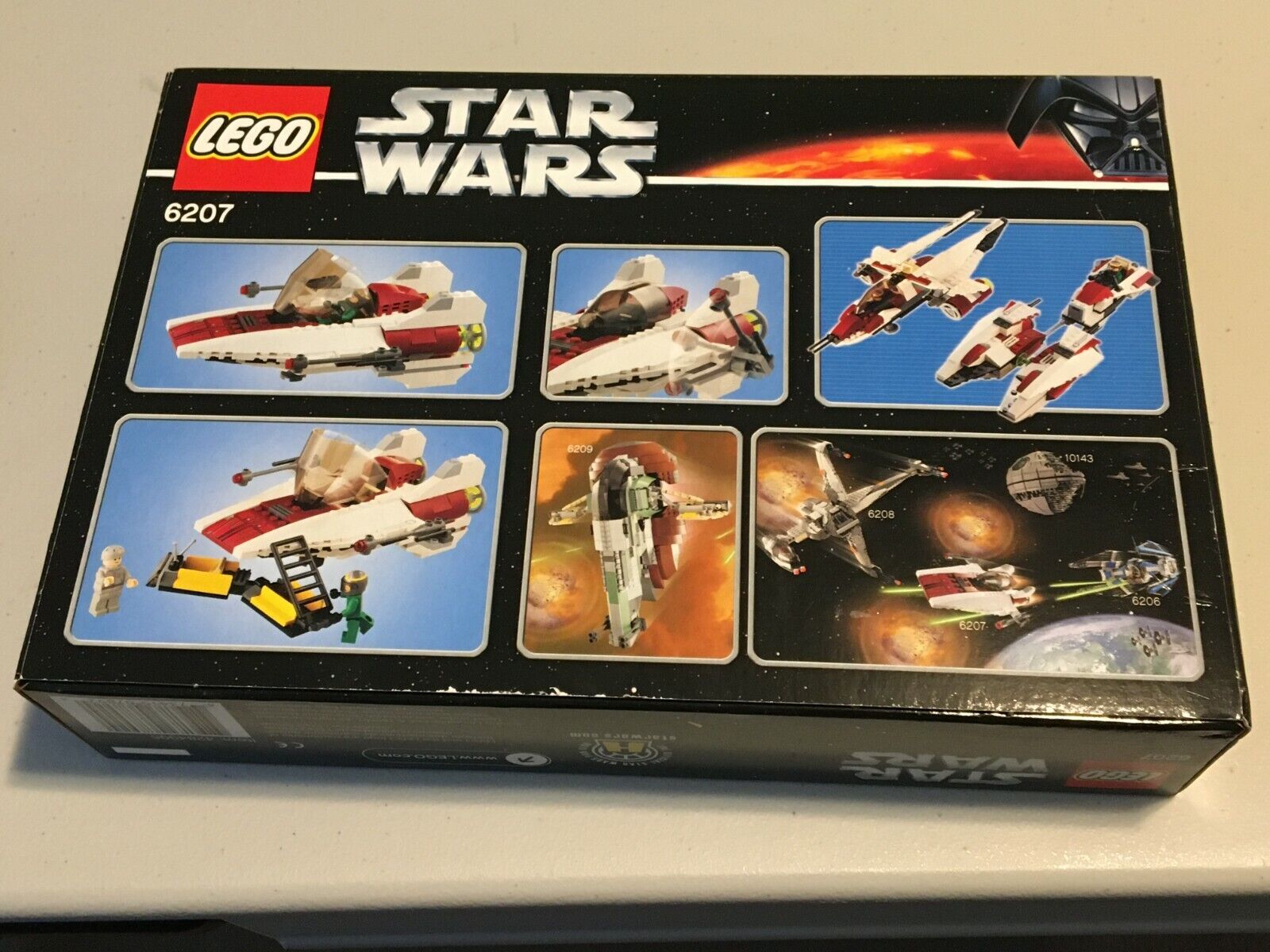 Lego Star Wars 6207 A-Wing Fighter Brand New Sealed