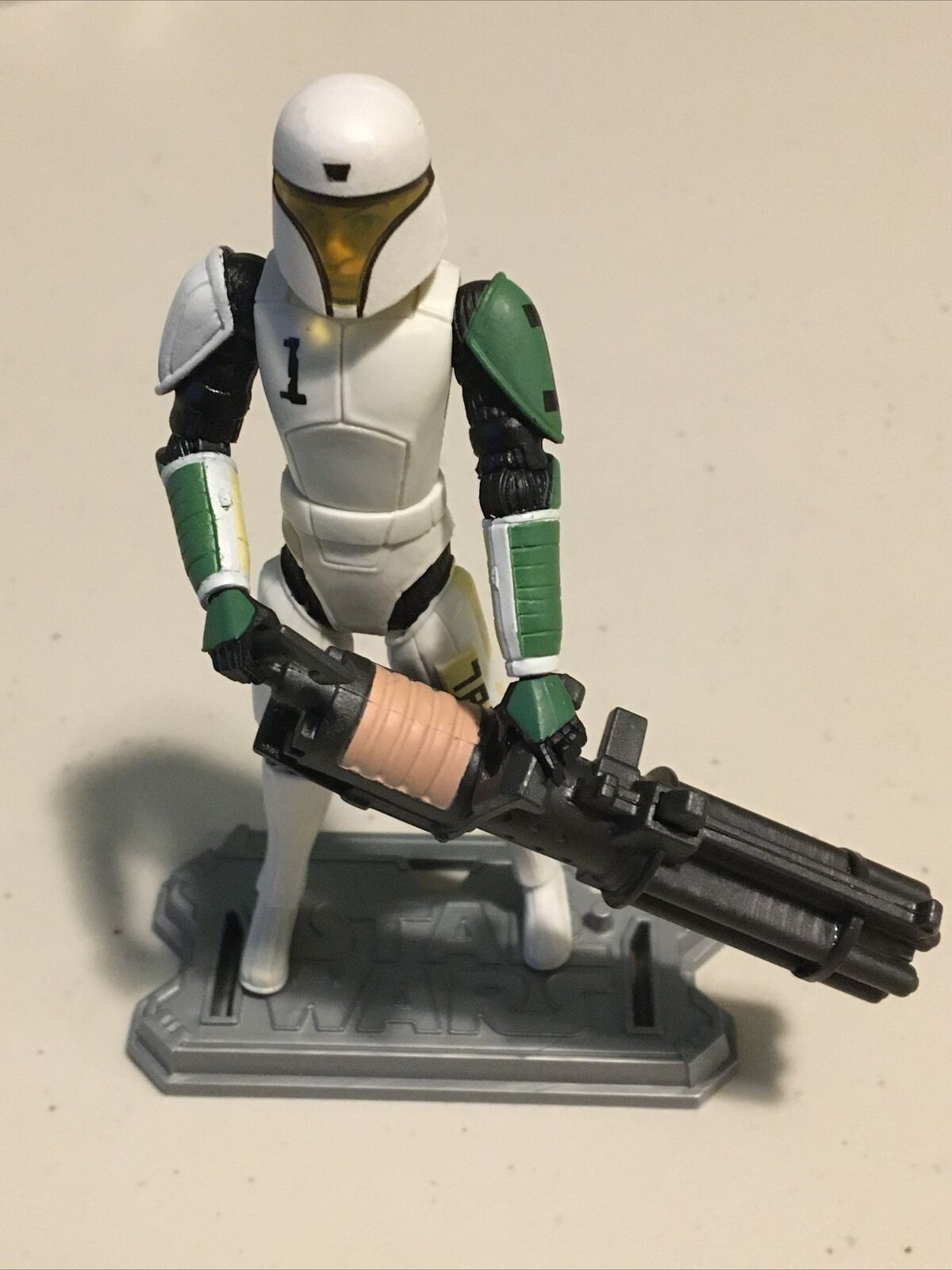 Star Wars Clone Wars 2011 Hevy Clone Trooper (Training Armor) CW41 TCW