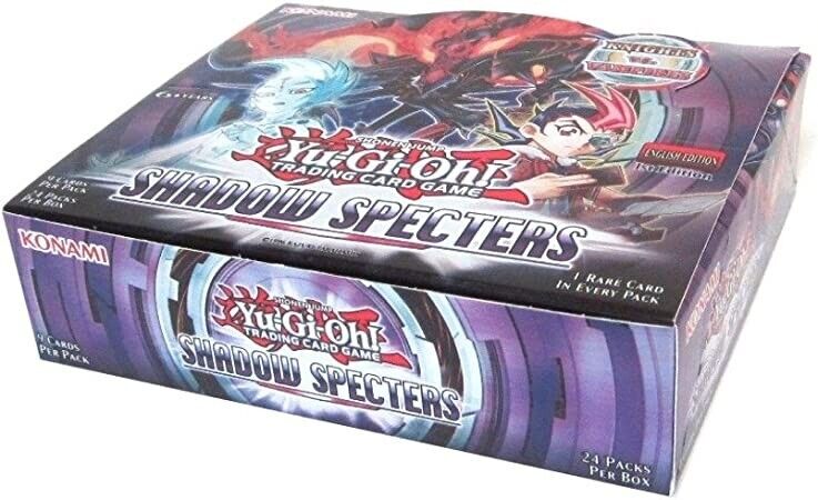 YU-GI-OH Shadow Specters Booster Box 1st Edition - English Cards