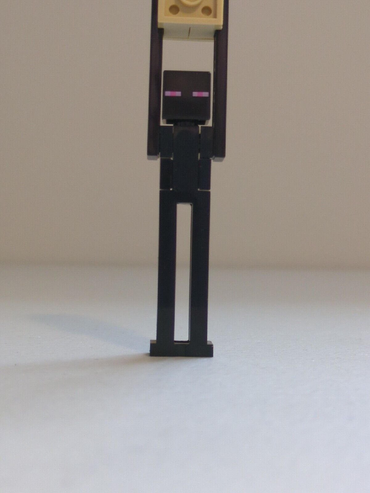 Lego Minecraft Enderman - Tan Block min014 From Set 21117