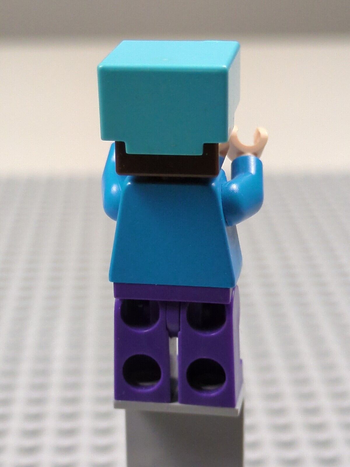 Lego Minecraft: Steve - Dark Purple Legs min020 Set 21122