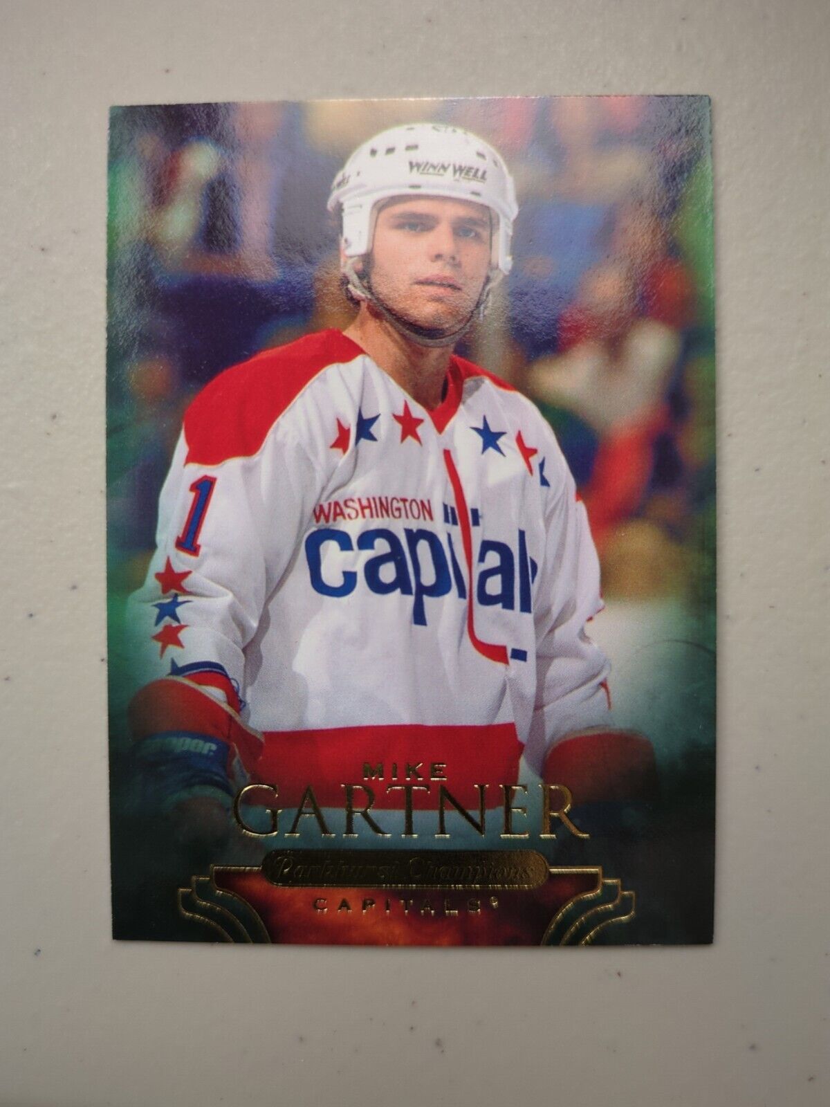 2011-12 Parkhurst Champions Mike Gartner Card #95 Washington Capitals