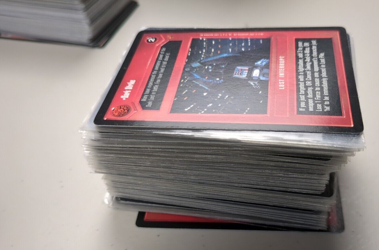 Star Wars Customizable Card Game (SWCCG) - Decipher Lot of 5,000 Cards