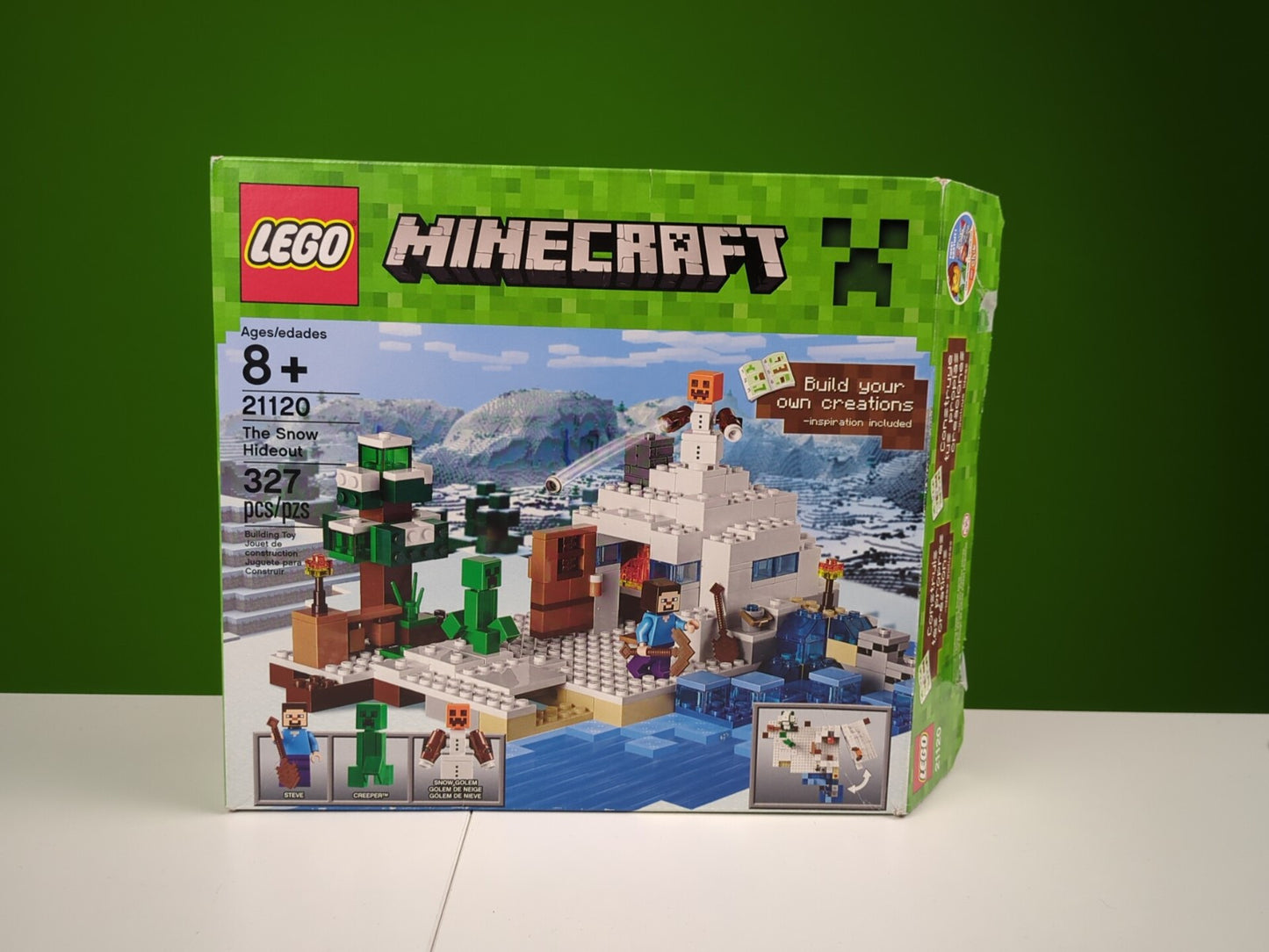 Lego Minecraft: The Snow Hideout Set 21120 - Incomplete but new