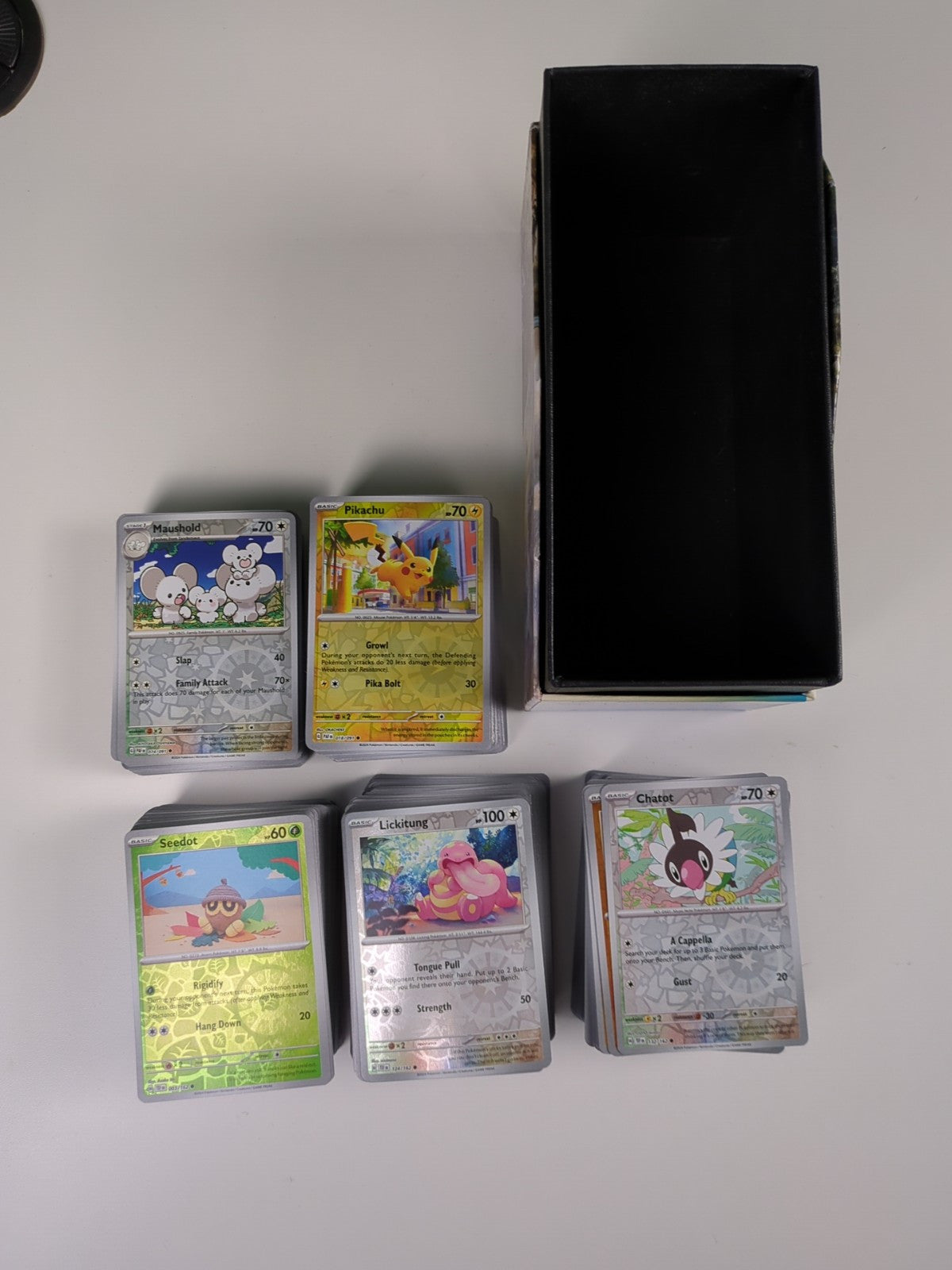 460+ Pokemon Foil Cards Bundle / Lot - Commons, Uncommons, Rares