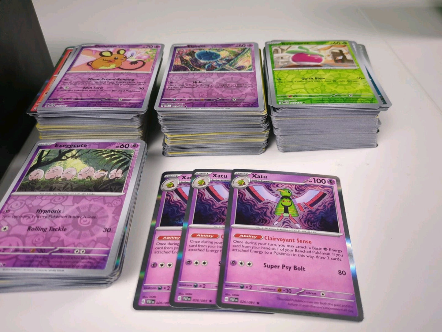 360+ Pokemon Holo Cards Bundle / Lot - Commons, Uncommons, Rares