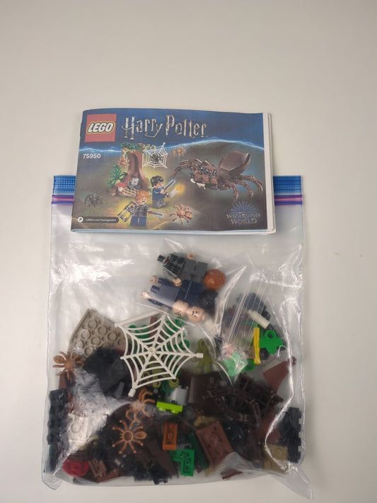 Lego Harry Potter: Chamber of Secrets: Aragog's Lair Set 75950 - w/ Instructions