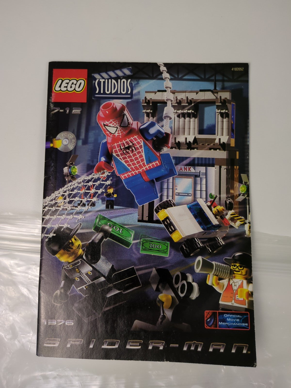 Lego Spider-Man: Studios: Spider-Man Action Studio Set 1376 - w/ Instructions