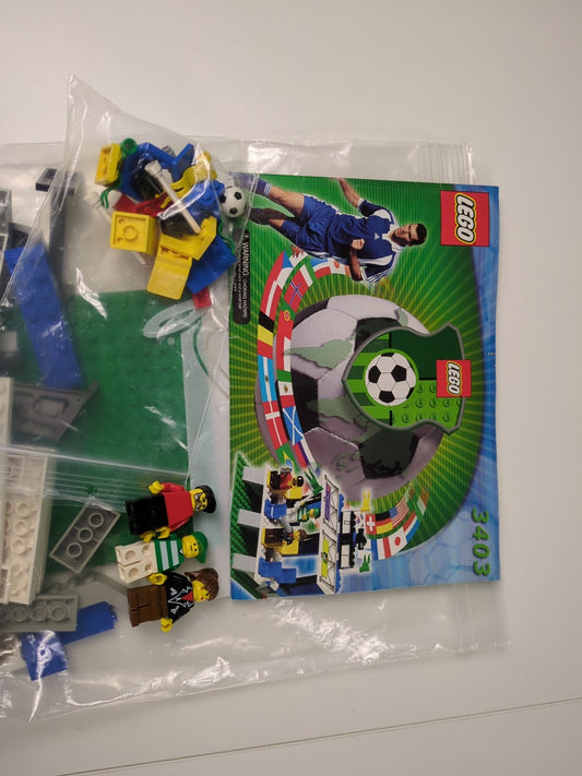 Lego Sports: Soccer: Fans' Grandstand with Scoreboard Set 3403 w/ Instructions