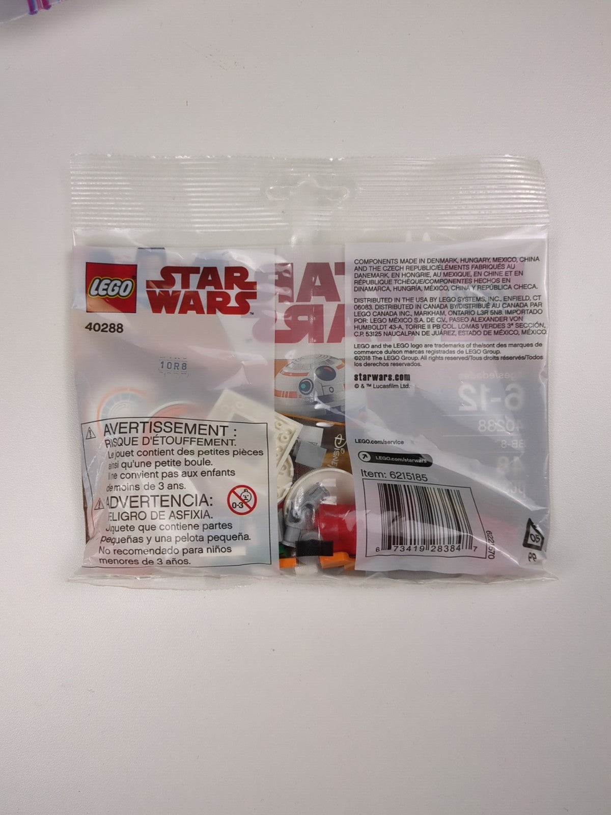 Lego Star Wars: Mini: BB-8 - Mini polybag Set 40288 - BRAND NEW!