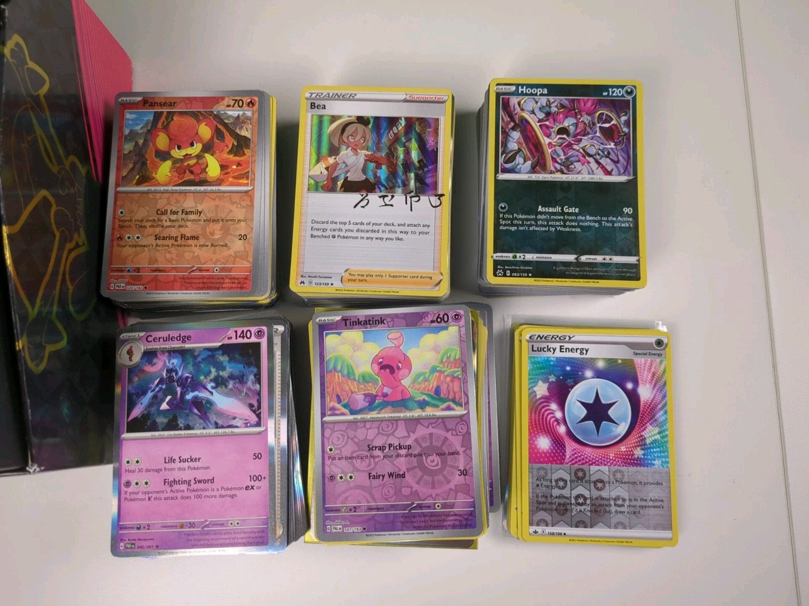 510+ Pokemon Holo Cards Bundle / Lot - Commons, Uncommons, Rares