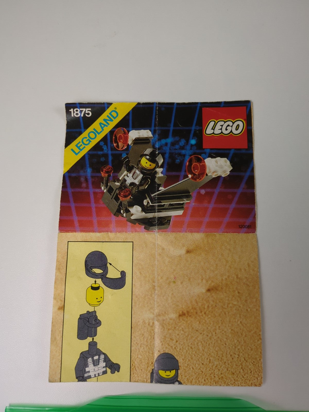 Lego Space: Blacktron I: Meteor Monitor Set 1875 - w/ Instructions