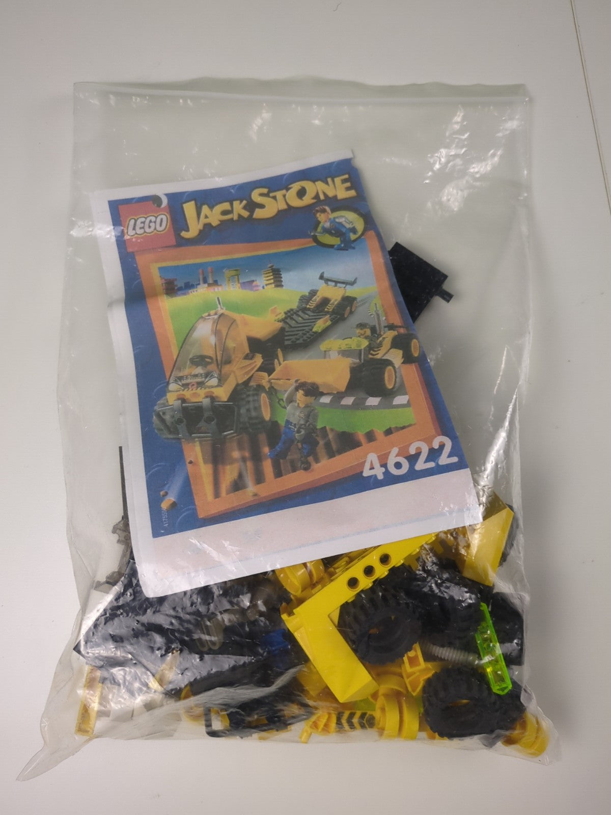 Lego 4 Juniors: Jack Stone: Traffic: ResQ Digger (Res-Q) Set 4622 - Instructions