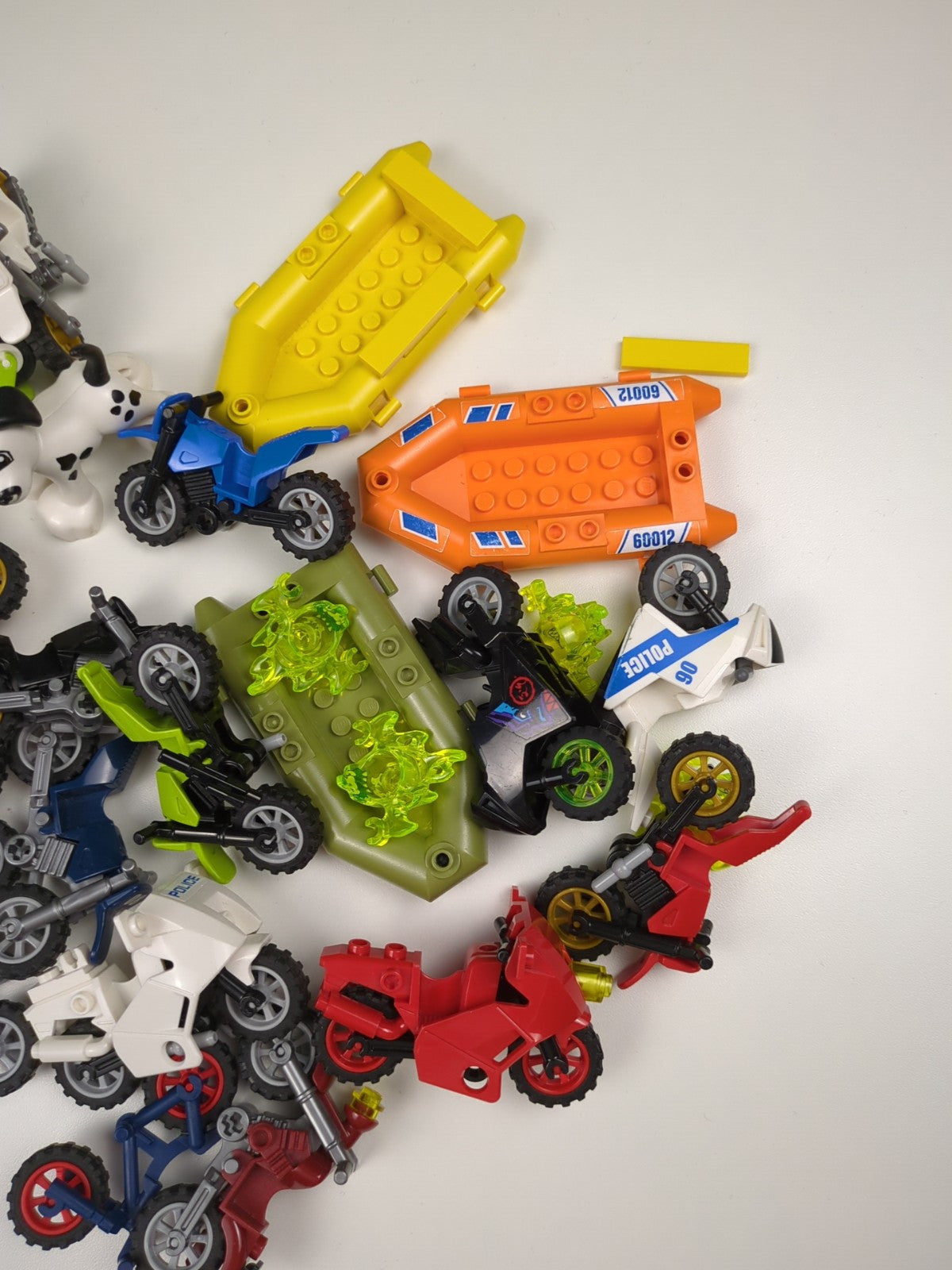 Lego Motorcycles & Boats Bundle / Lot