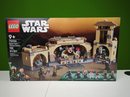 Lego Star Wars: The Book of Boba Fett: Boba Fett's Throne Room 75326 BRAND NEW!