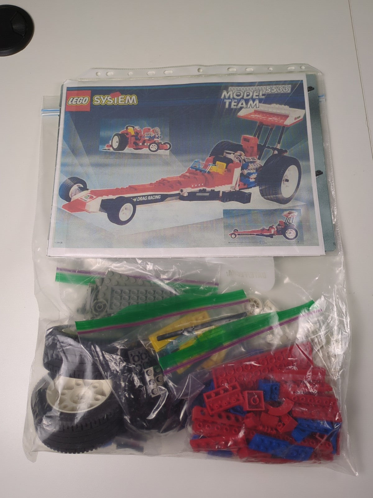 Lego Model Team: Red Fury Set 5533 - w/ Instructions