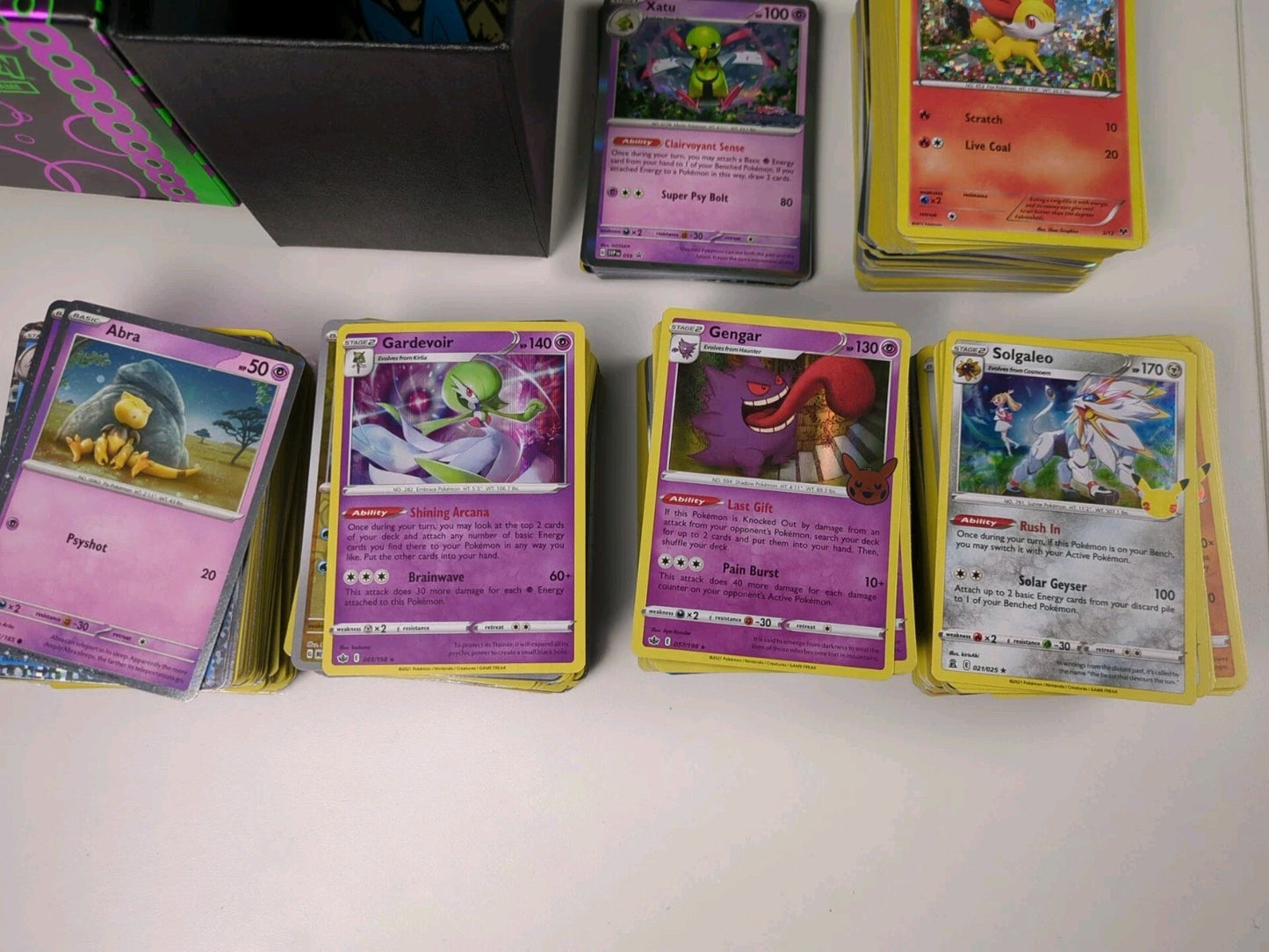 510+ Pokemon Holo Cards Bundle / Lot - Commons, Uncommons, Rares