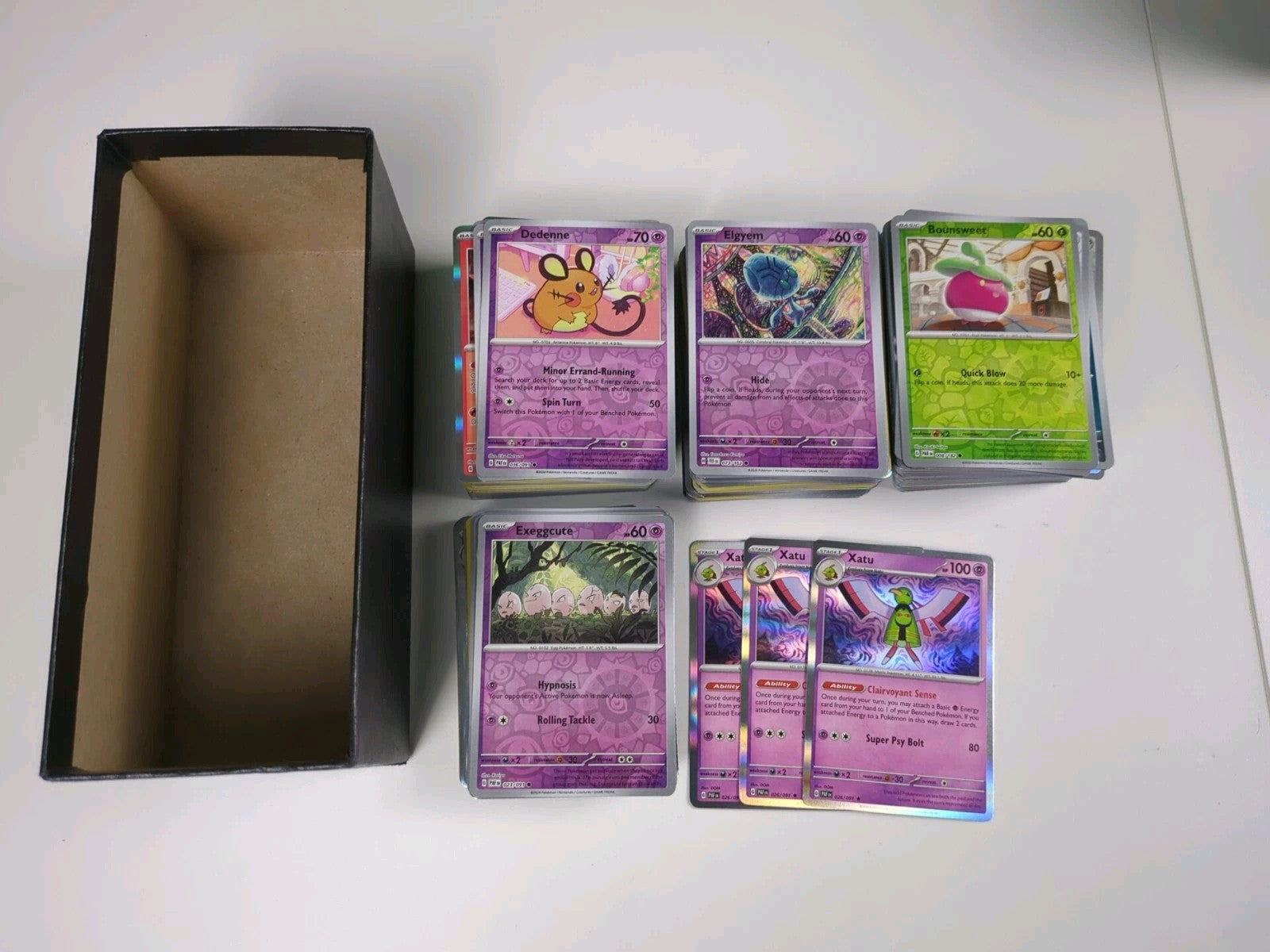 360+ Pokemon Holo Cards Bundle / Lot - Commons, Uncommons, Rares