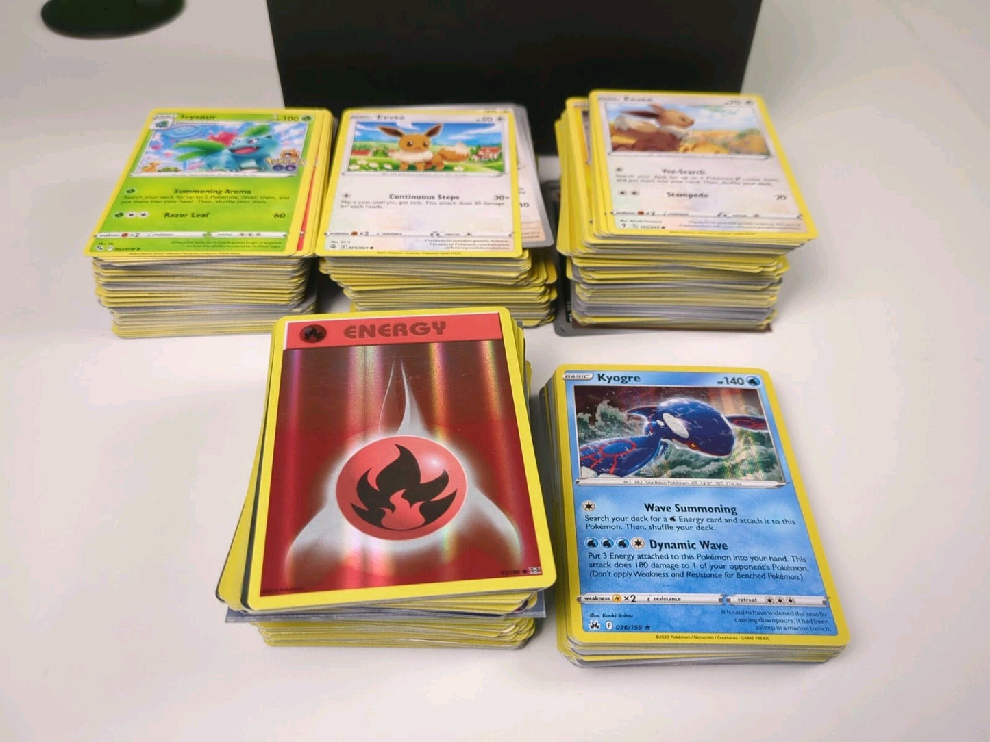 430+ Pokemon Cards Bundle / Lot - Commons, Uncommons, Rares