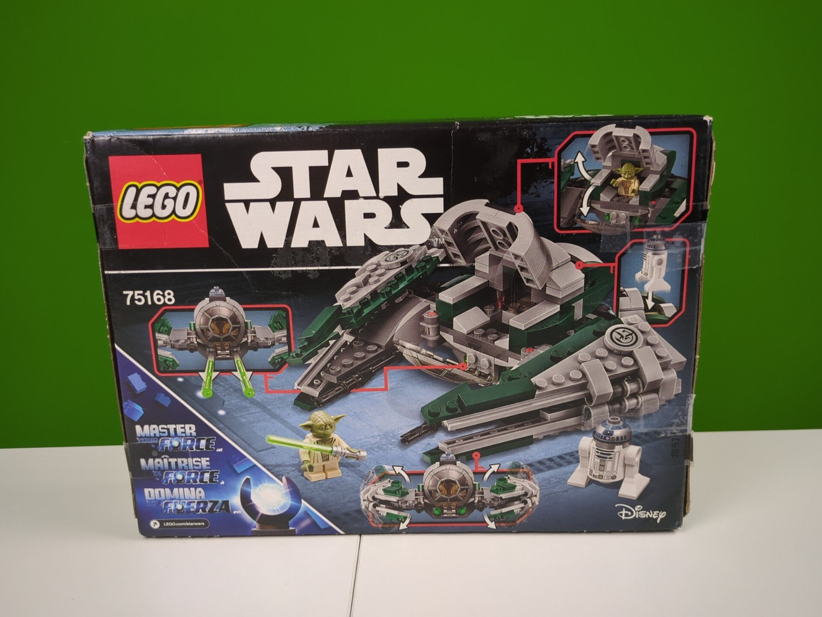 Lego Star Wars Yoda's Jedi Starfighter 75168 Complete w/ Instructions & Box