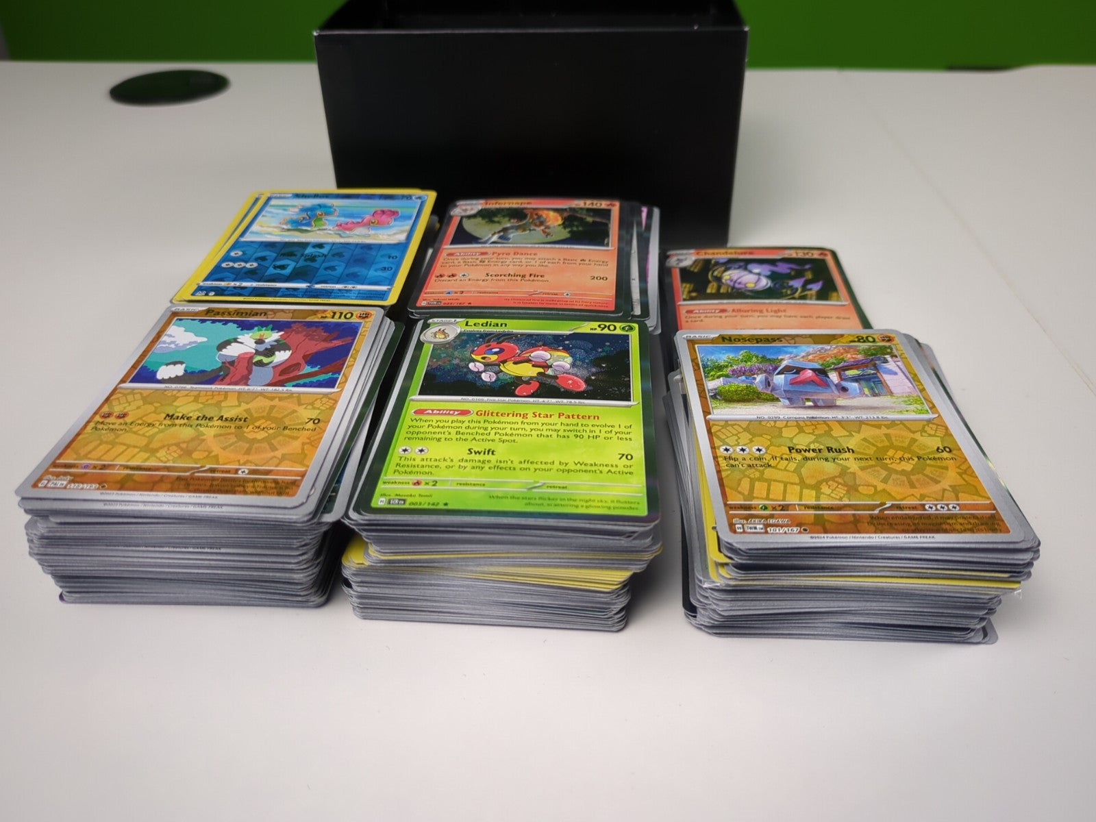 530+ Pokemon Holo & Foil Cards Bundle / Lot - Commons, Uncommons, Rares