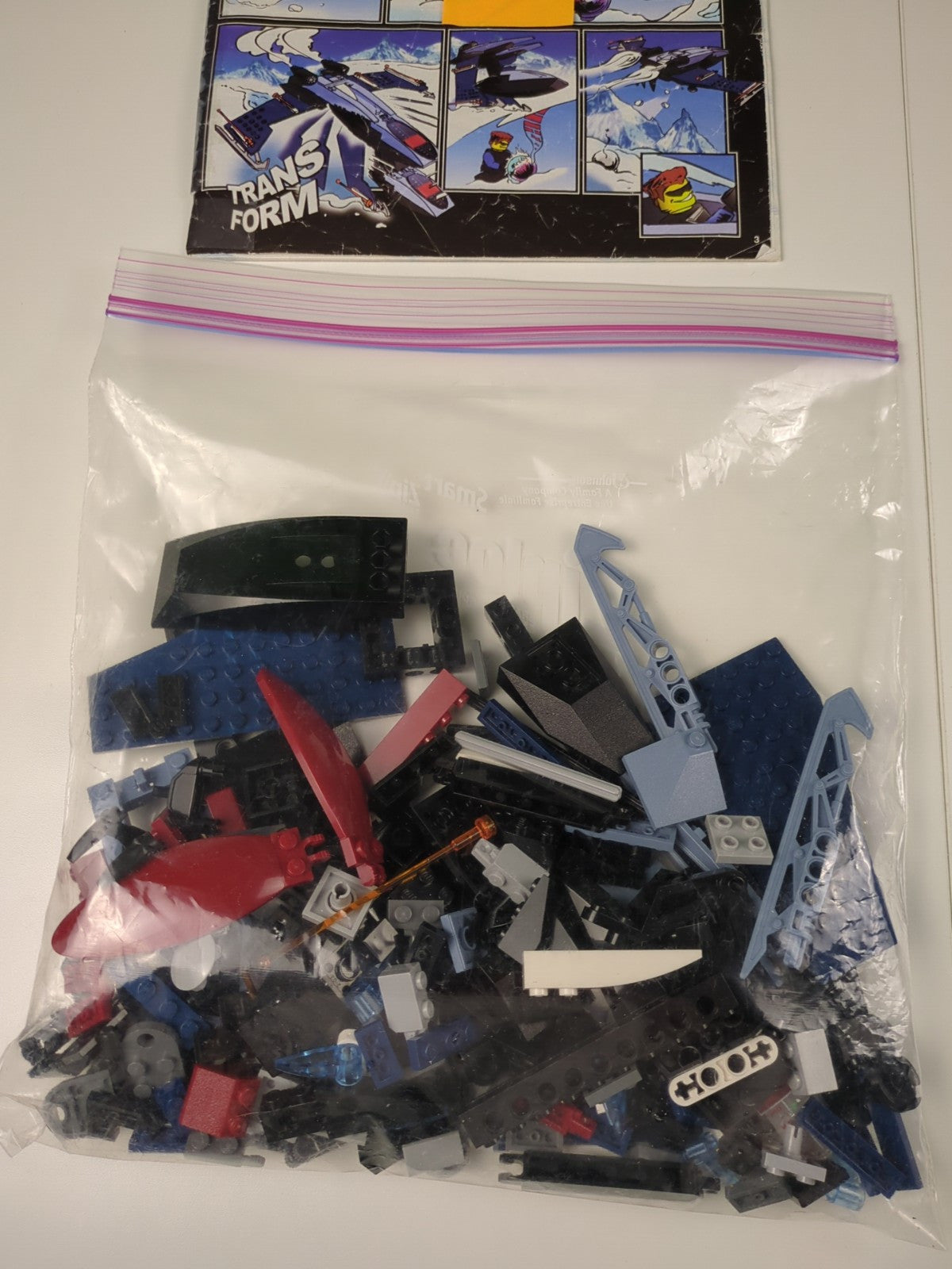 Lego Alpha Team: Blue Eagle vs. Snow Crawler Set 4745 - w/ Instructions